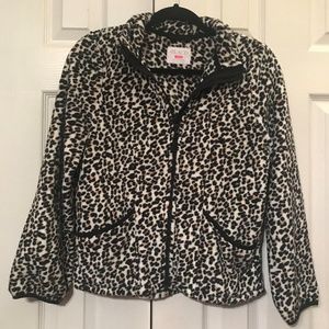 Childrens place leopard pring jacket